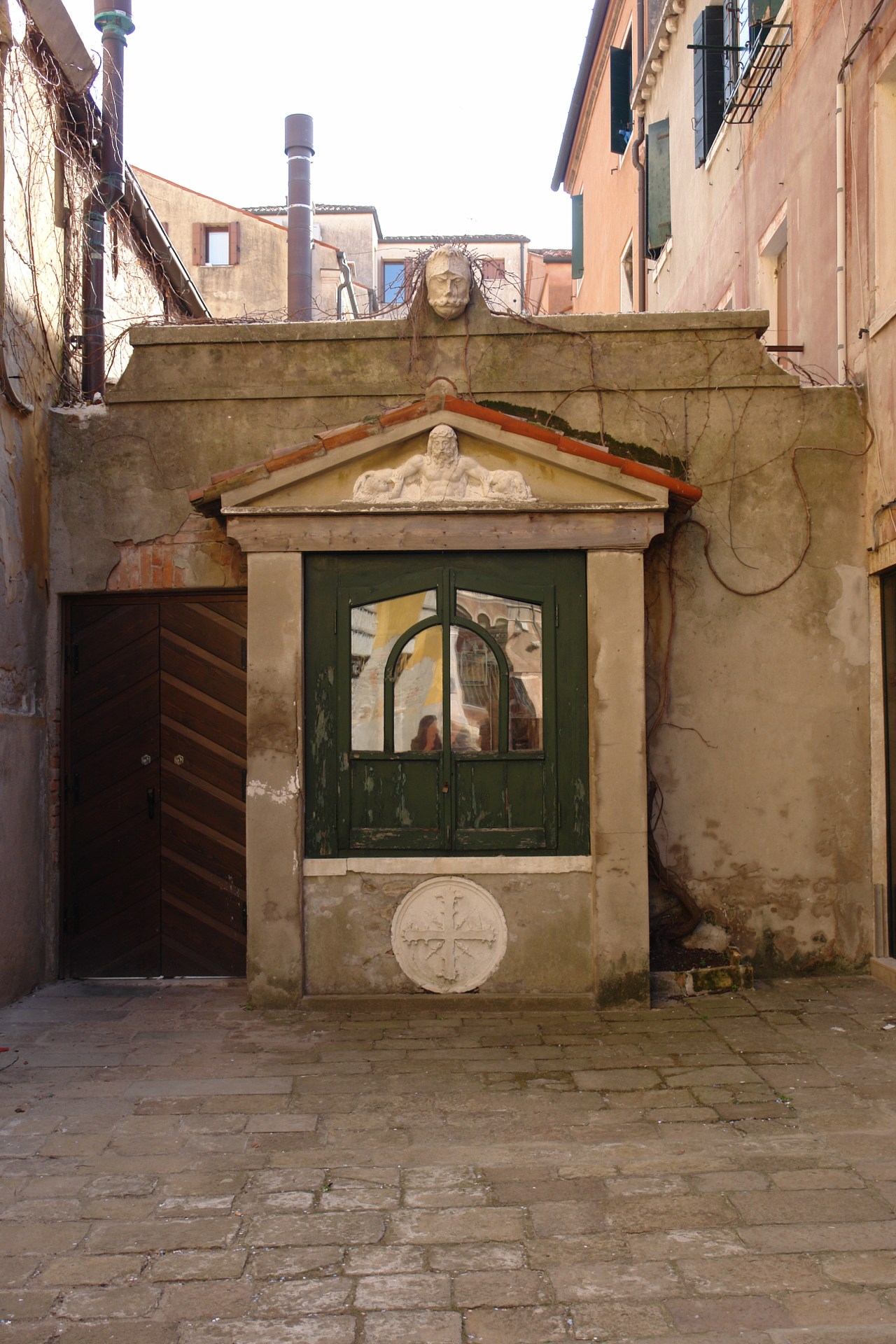 Madonna con Bambino (tabernacolo, opera isolata) - ambito veneziano (sec. XIX)