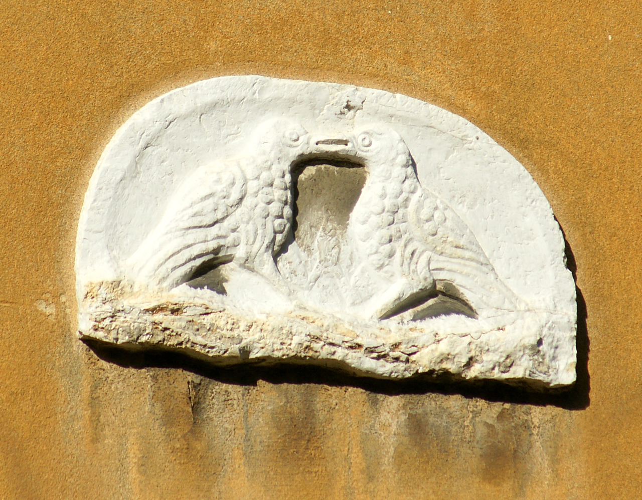 concordia (formella, frammento) - ambito veneziano (secc. XIX-XX)