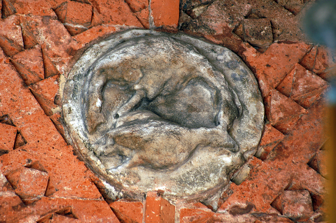 animali (formella, opera isolata) - ambito veneto (secc. XII-XIII)