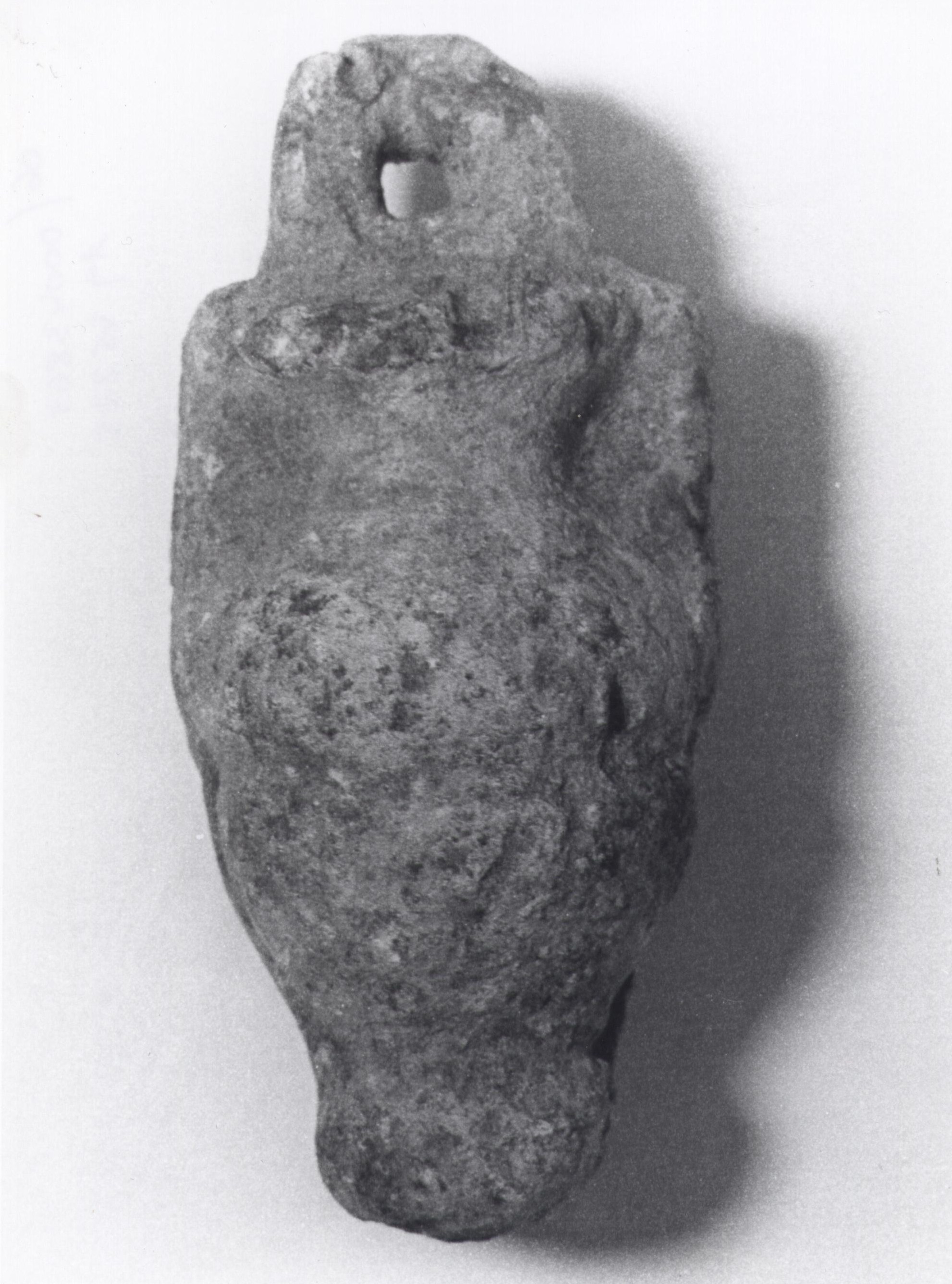 peso, cursore figurato (secc. I d.C./ IV d.C)