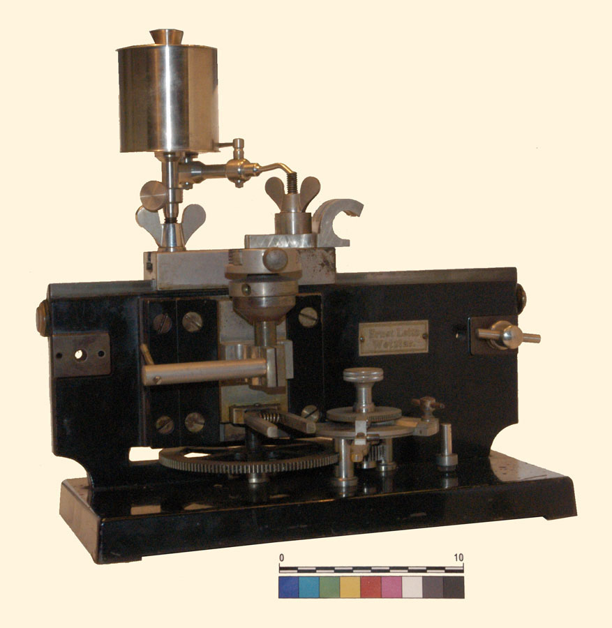 Leitz (Microtomo, a slitta) (c.a. 1900)