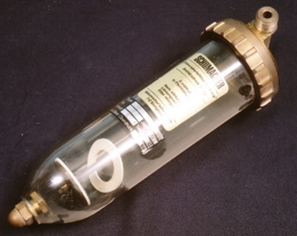 filtro, per gas (seconda metà sec. XX)