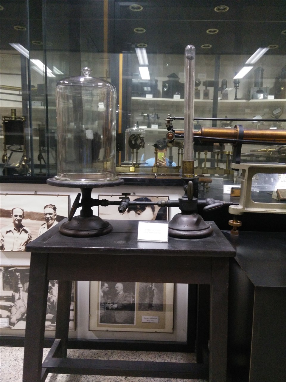 campana pneumatica, CAMPANA PNEUMATICA CON MANOMETRO (1873)