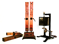 apparato, Apparato per confrontare le canne sonore (1864-72 CA)
