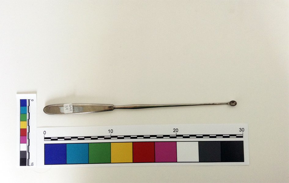 curetta uterina Schroeder in sei misure (curette, Strumento medico) (XX sec)