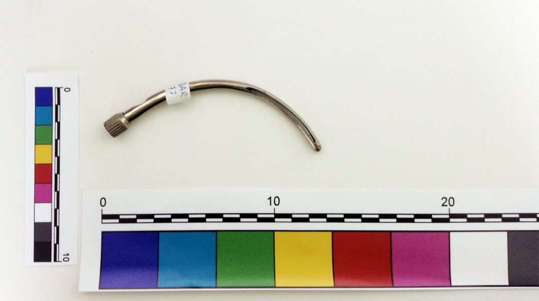 Sonda per lavaggio uterino con rubinetto (sonda, Strumento medico) (XX sec)