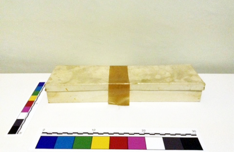 Scatola con attacchi per maglio (scatola, Strumento medico) (XX sec)