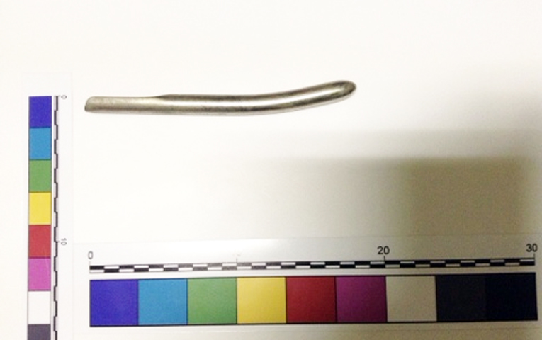 Dilatatore uterino conico con estremità appiattita (dilatatore, Strumento medico) (XX sec)