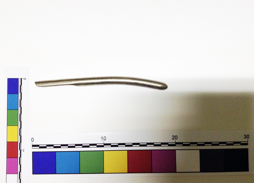 Dilatatore uterino conico con estremità appiattita (dilatatore, Strumento medico) (XX sec)