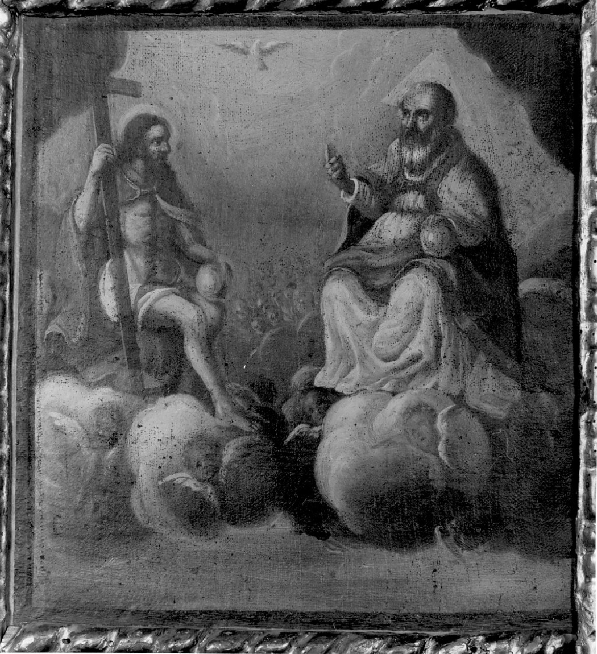 Trinità (dipinto, elemento d'insieme) - ambito calabrese (sec. XVII)