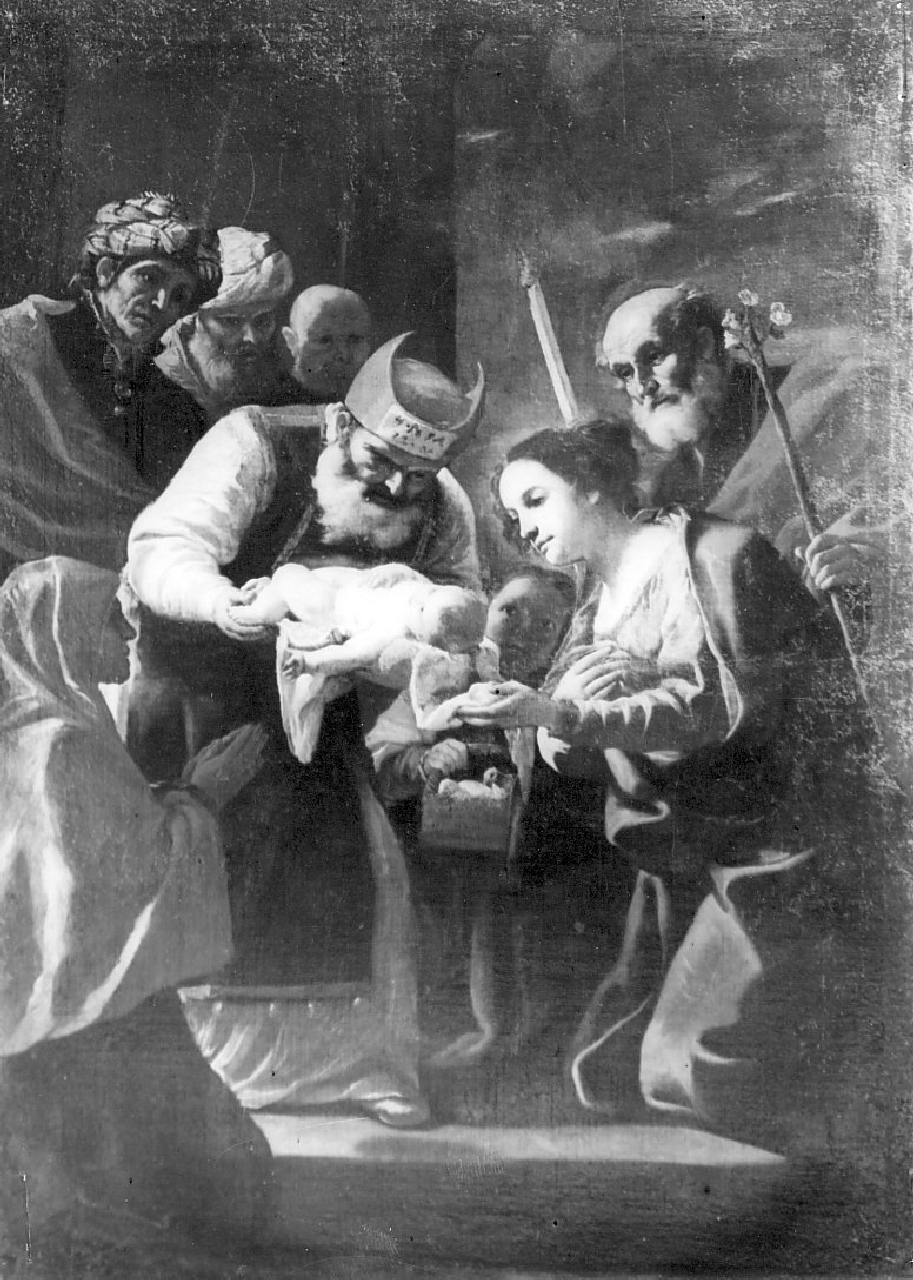 Presentazione di Gesù al Tempio (dipinto, opera isolata) di Preti Mattia (sec. XVII)