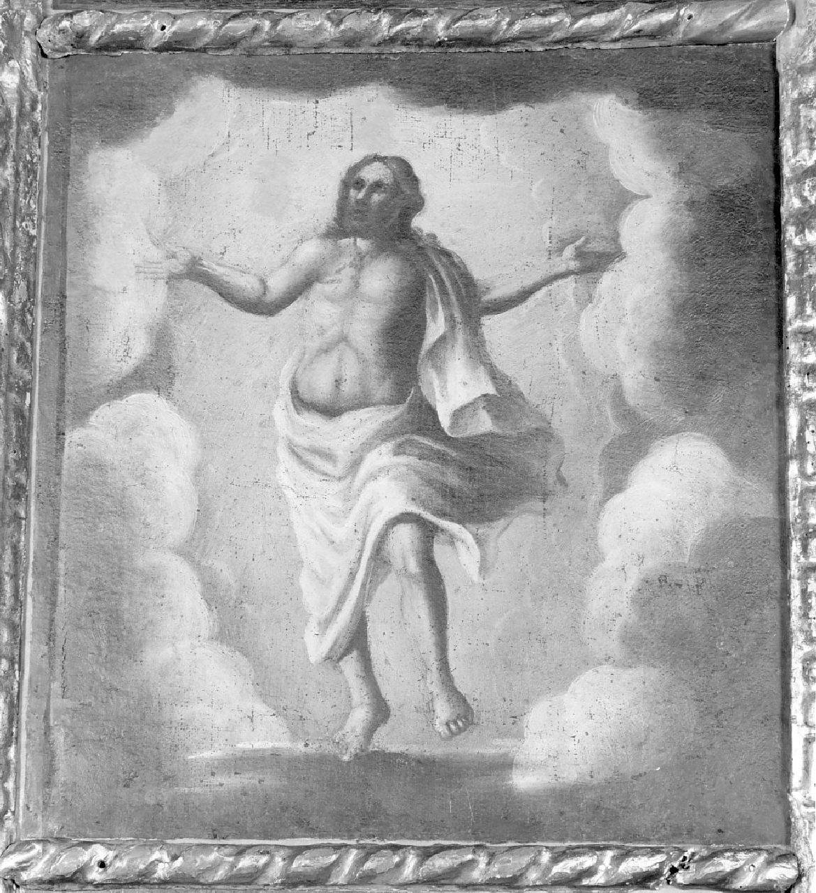 Cristo risorto (dipinto, elemento d'insieme) - ambito calabrese (sec. XVII)