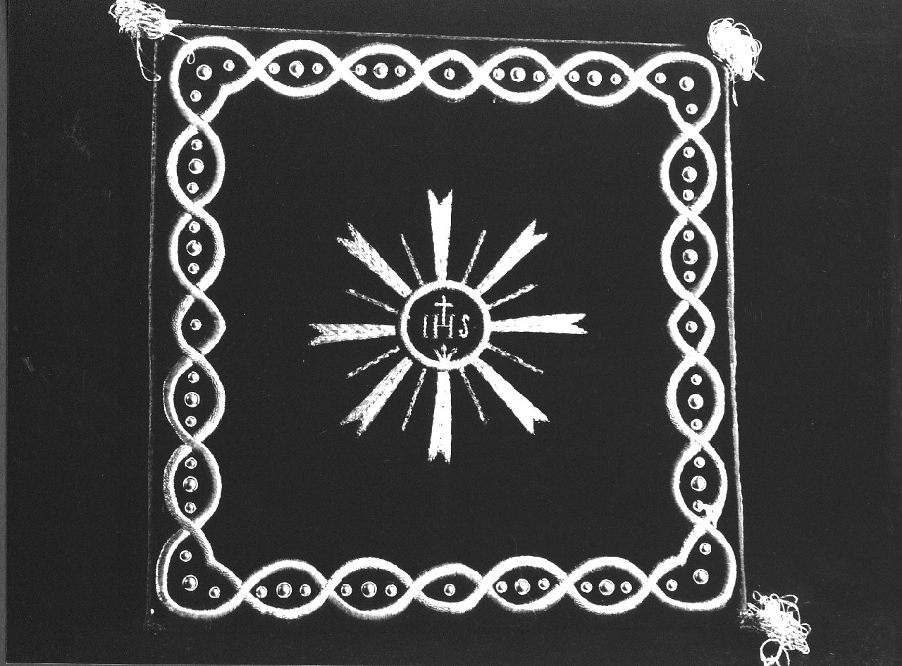 borsa per elemosine, opera isolata - manifattura calabrese (sec. XX)