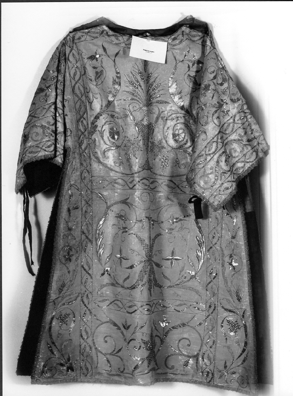 tunicella, opera isolata - manifattura Italia meridionale (sec. XIX)