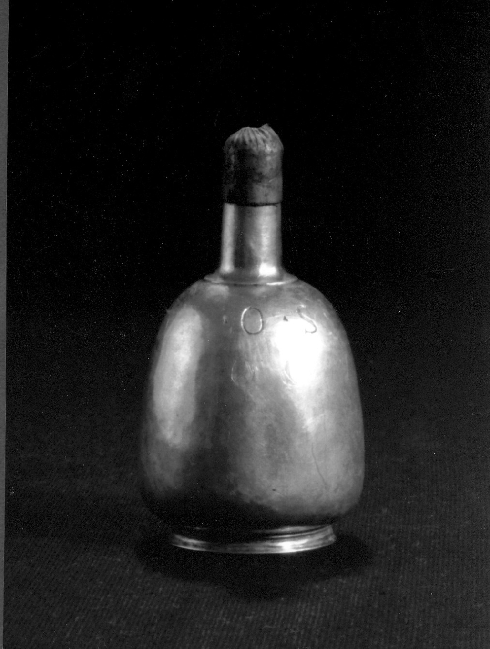 Vasetto per l'olio santo (vasetti per oli santi, opera isolata) - bottega Italia meridionale (sec. XVII)