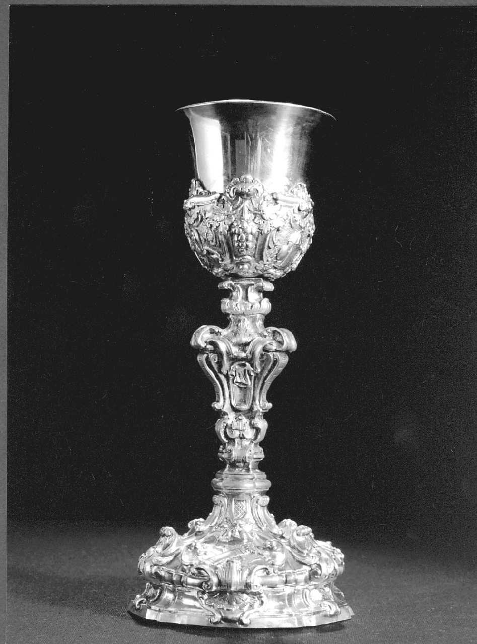 calice, opera isolata - bottega Italia meridionale (sec. XVII)