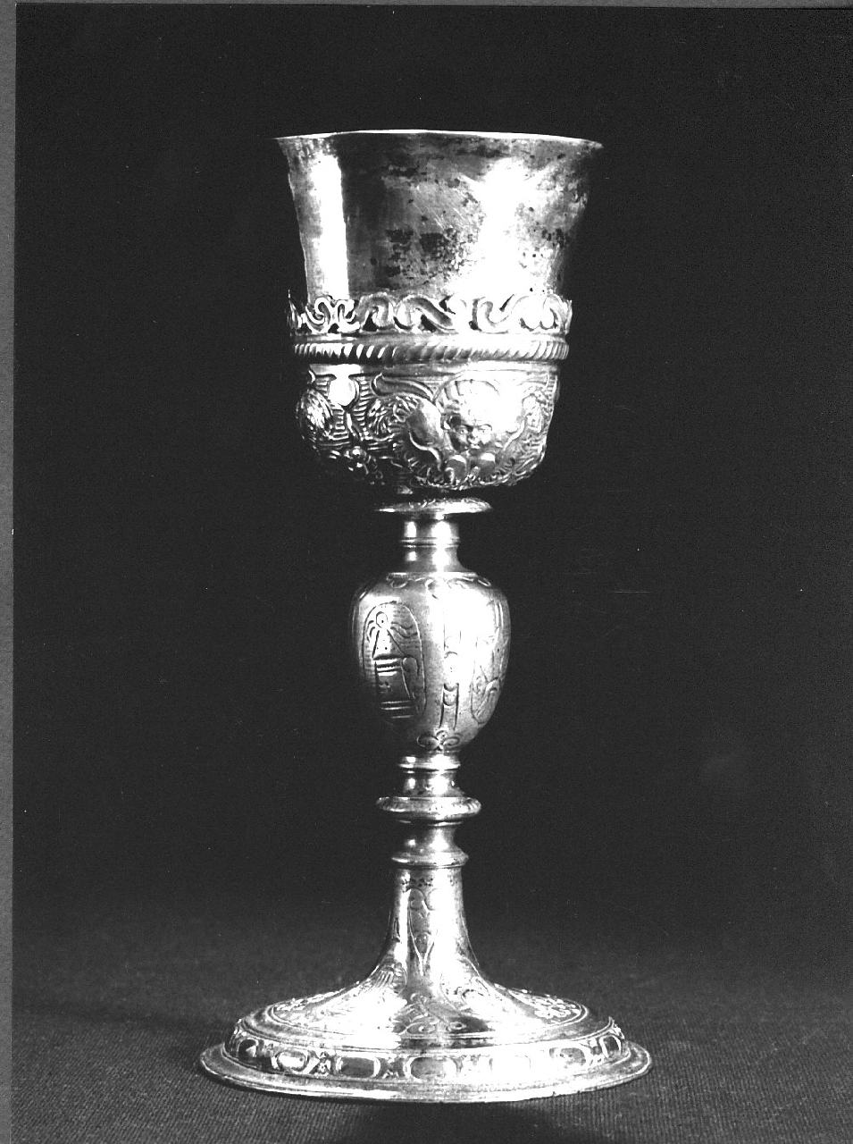 calice, opera isolata - bottega Italia meridionale (sec. XVIII)
