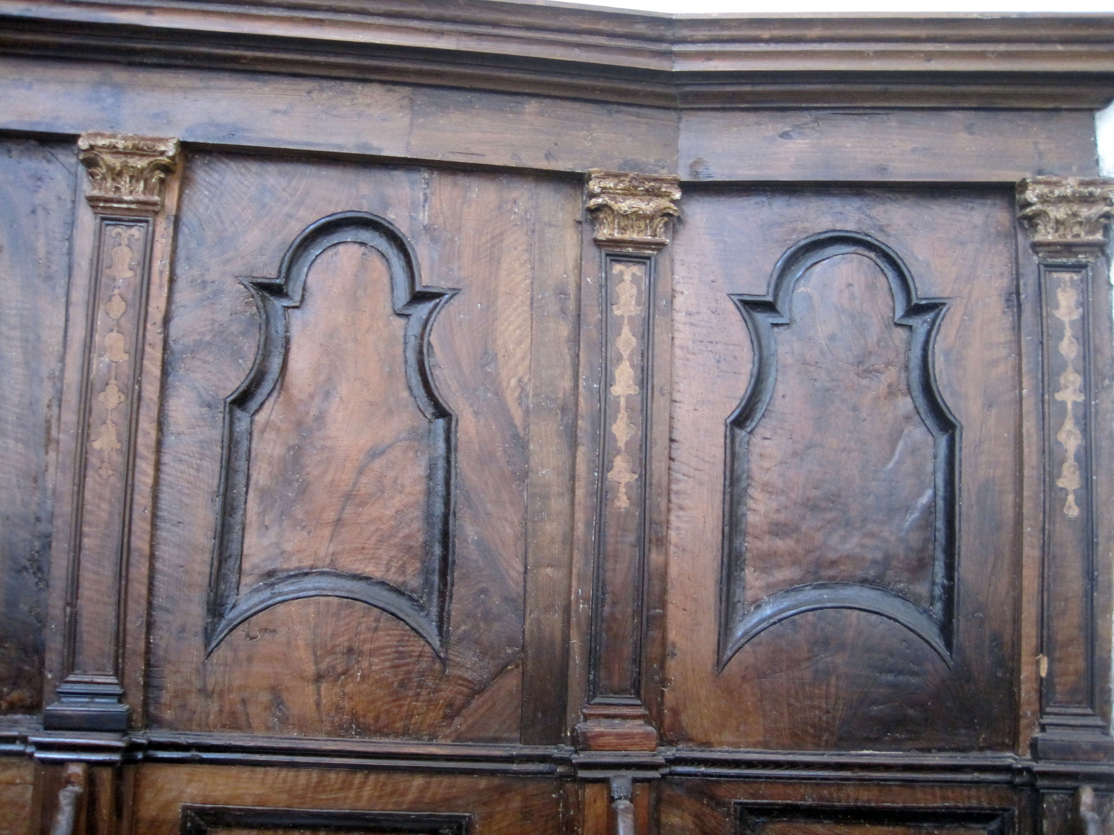 stalli del coro, opera isolata - bottega calabrese (sec. XIX)