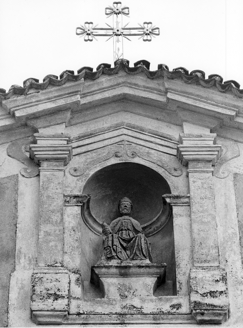 San Pietro (statua, opera isolata) - bottega napoletana (inizio sec. XV)