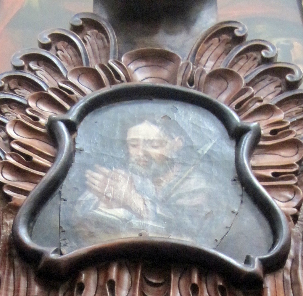 San Tommaso apostolo (dipinto) di Gualtieri Genesio (sec. XIX)