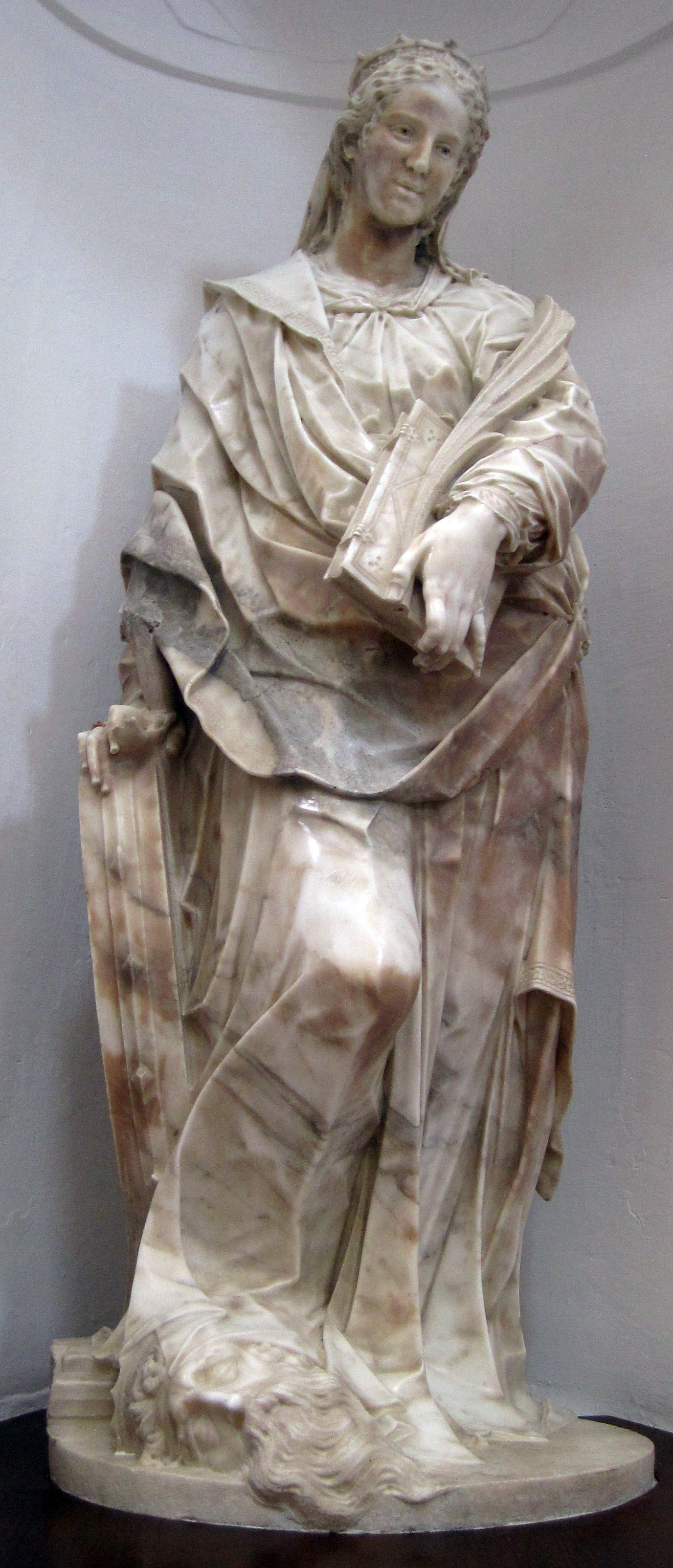 Santa Caterina d'Alessandria (scultura) di Bernini Pietro (sec. XVI)