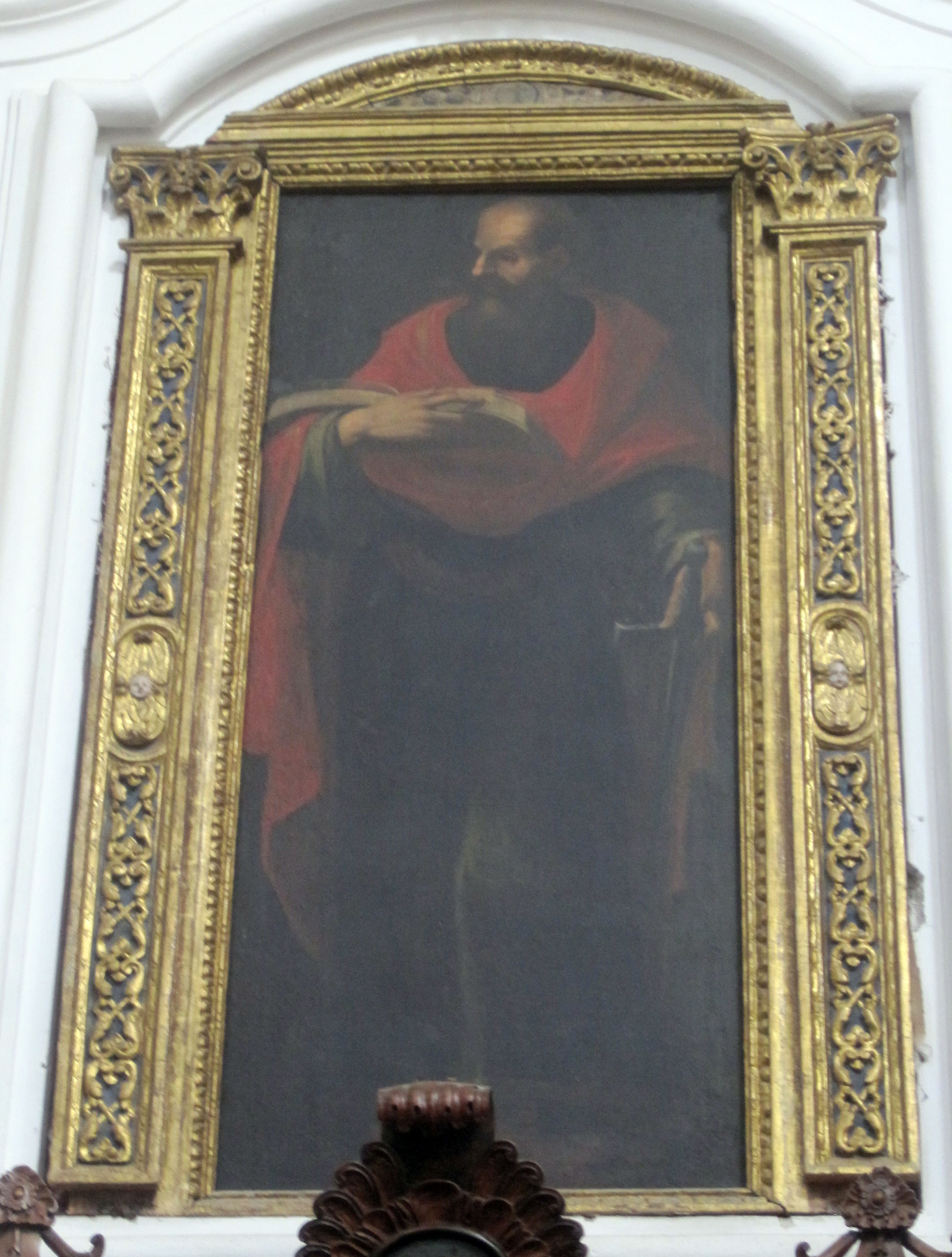 San Paolo (dipinto) - ambito toscano, bottega calabrese (fine, inizio sec. XVI, sec. XVII)