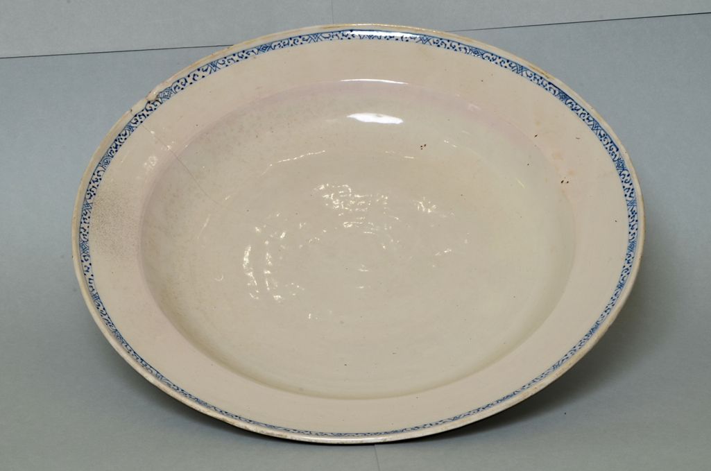 piatto, elemento d'insieme - manifattura italiana (fine XIX)