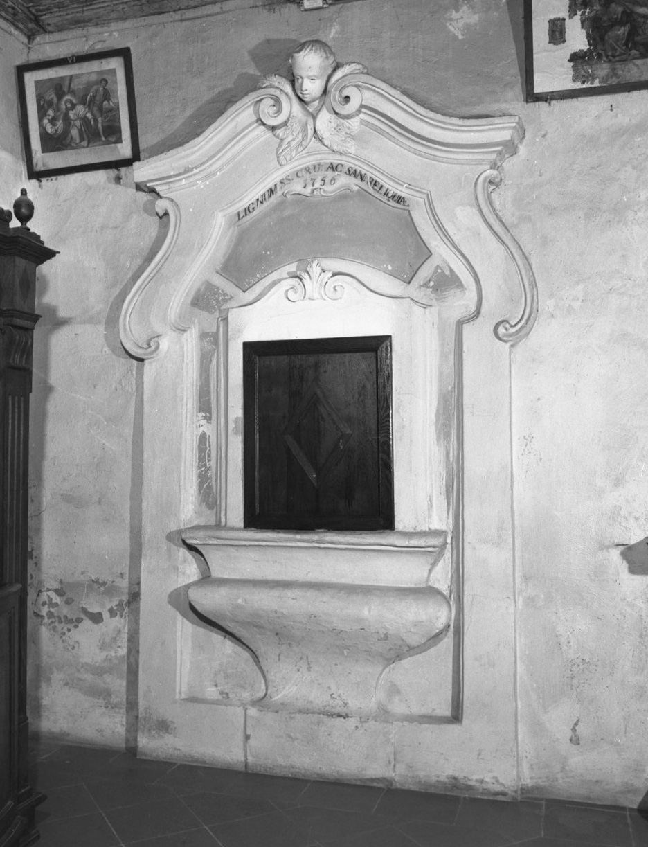 tabernacolo murale - bottega toscana (sec. XVIII)