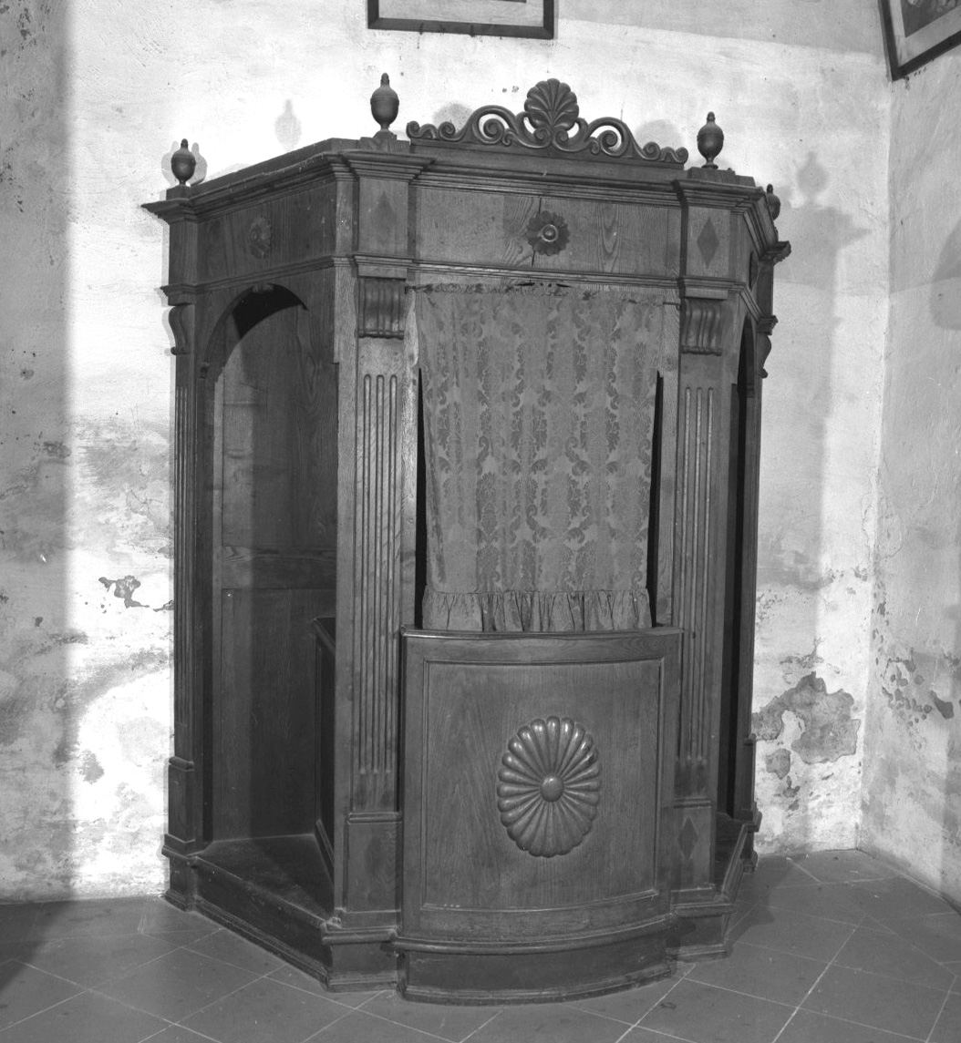 confessionale - bottega toscana (sec. XIX)