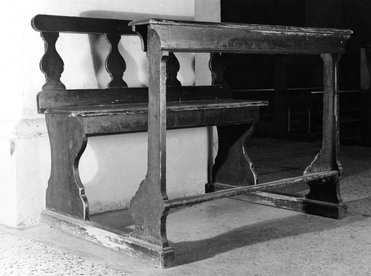 panca, serie - bottega toscana (seconda metà sec. XIX)