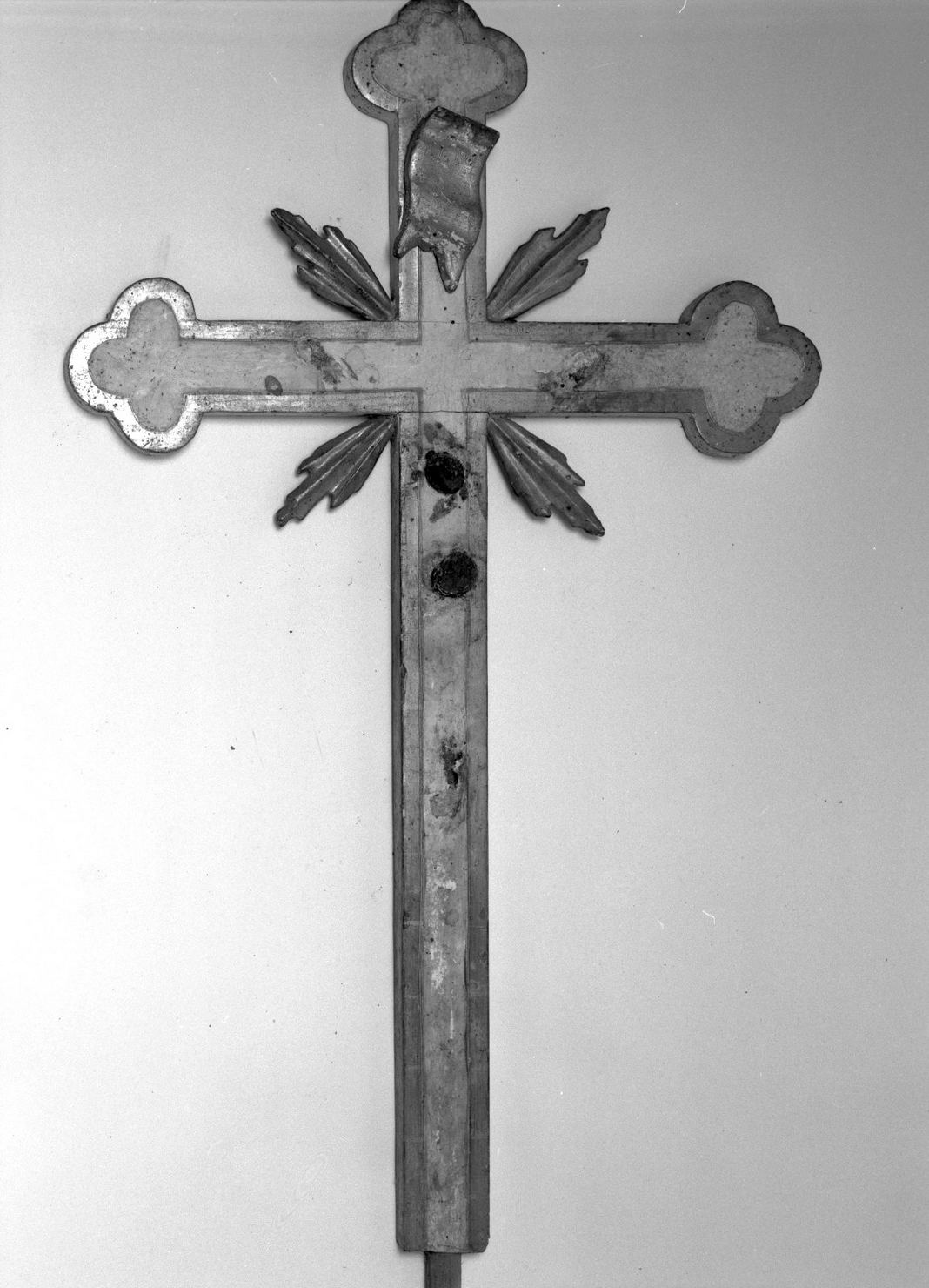 croce, opera isolata - manifattura toscana (primo quarto sec. XIX)