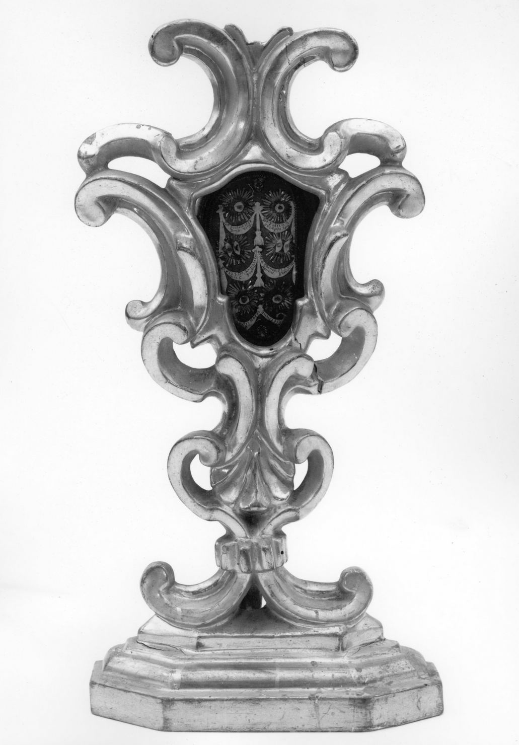 reliquiario-ostensorio - bottega italiana (seconda metà sec. XVIII)