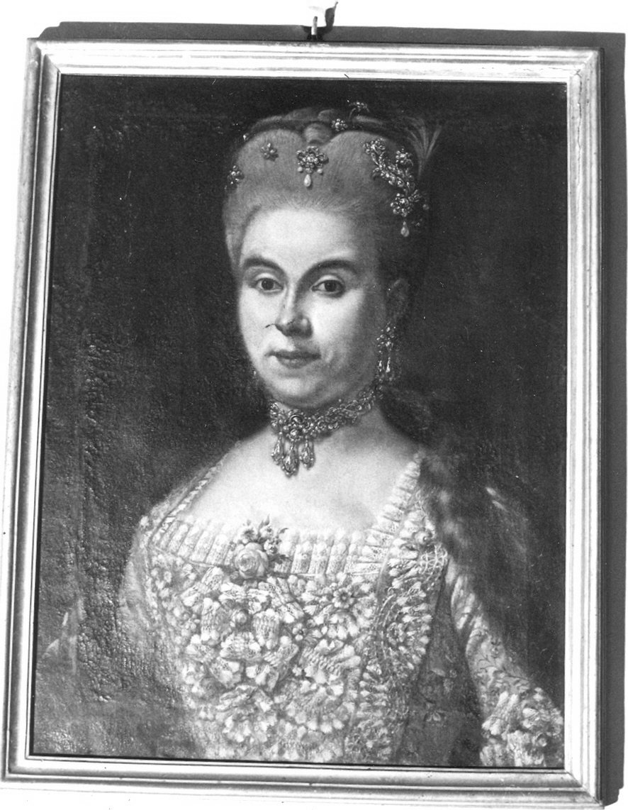 Ritratto di donna (dipinto, opera isolata) - ambito Italia centrale (sec. XVIII)