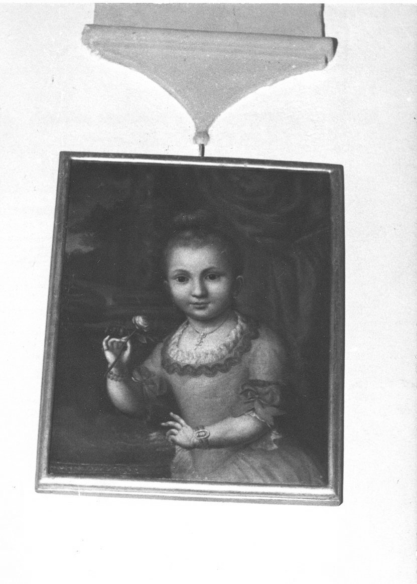 Ritratto di bambina (dipinto, opera isolata) - ambito Italia centrale (sec. XVIII)