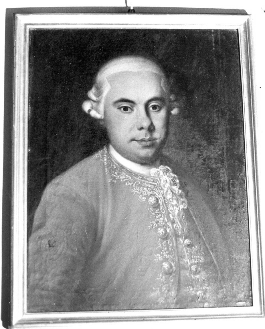 Ritratto d'uomo (dipinto, opera isolata) - ambito Italia centrale (metà sec. XVIII)