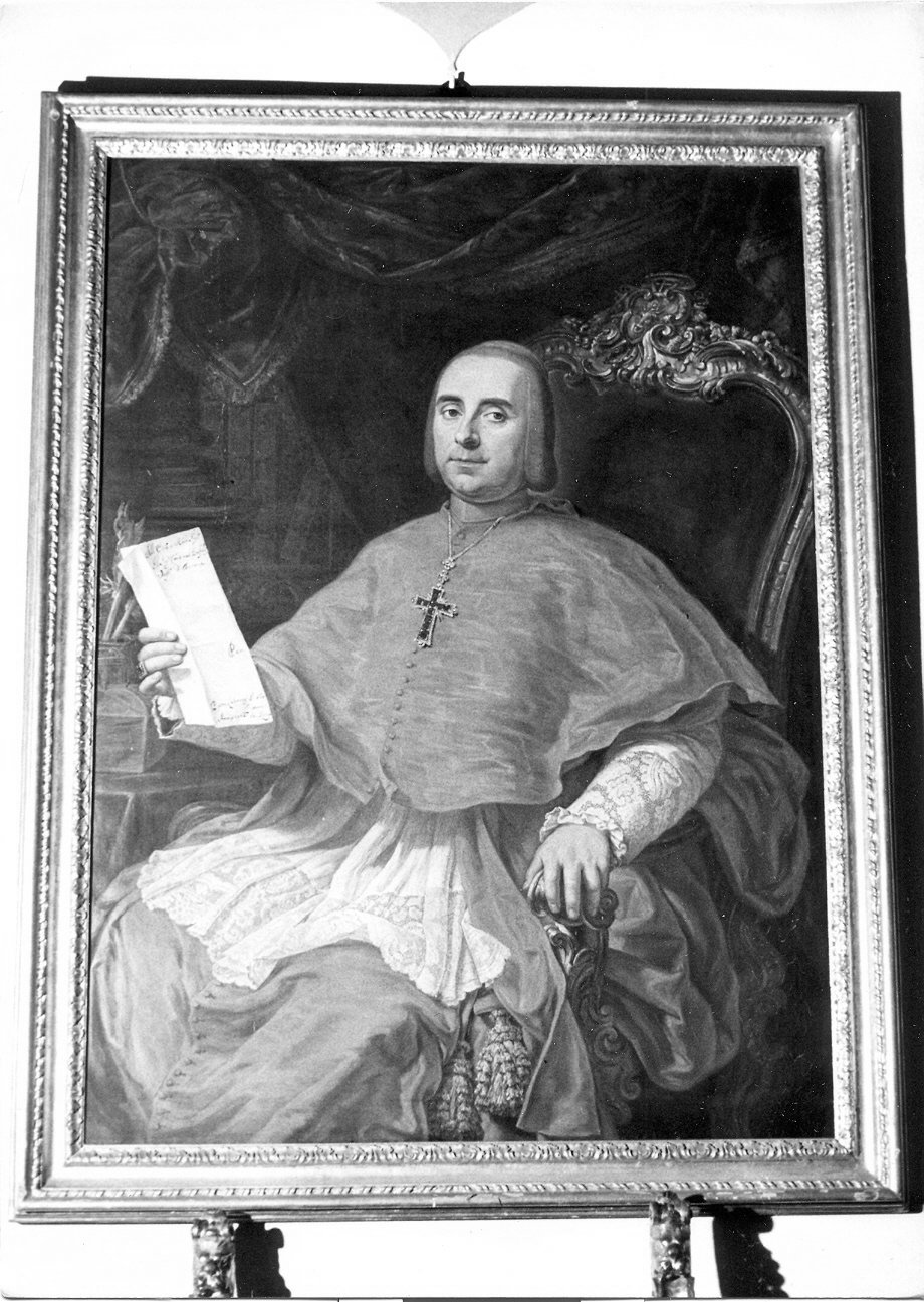 Ritratto di ecclesiastico (dipinto, opera isolata) di Labruzzi Pietro (attribuito) (sec. XVIII)