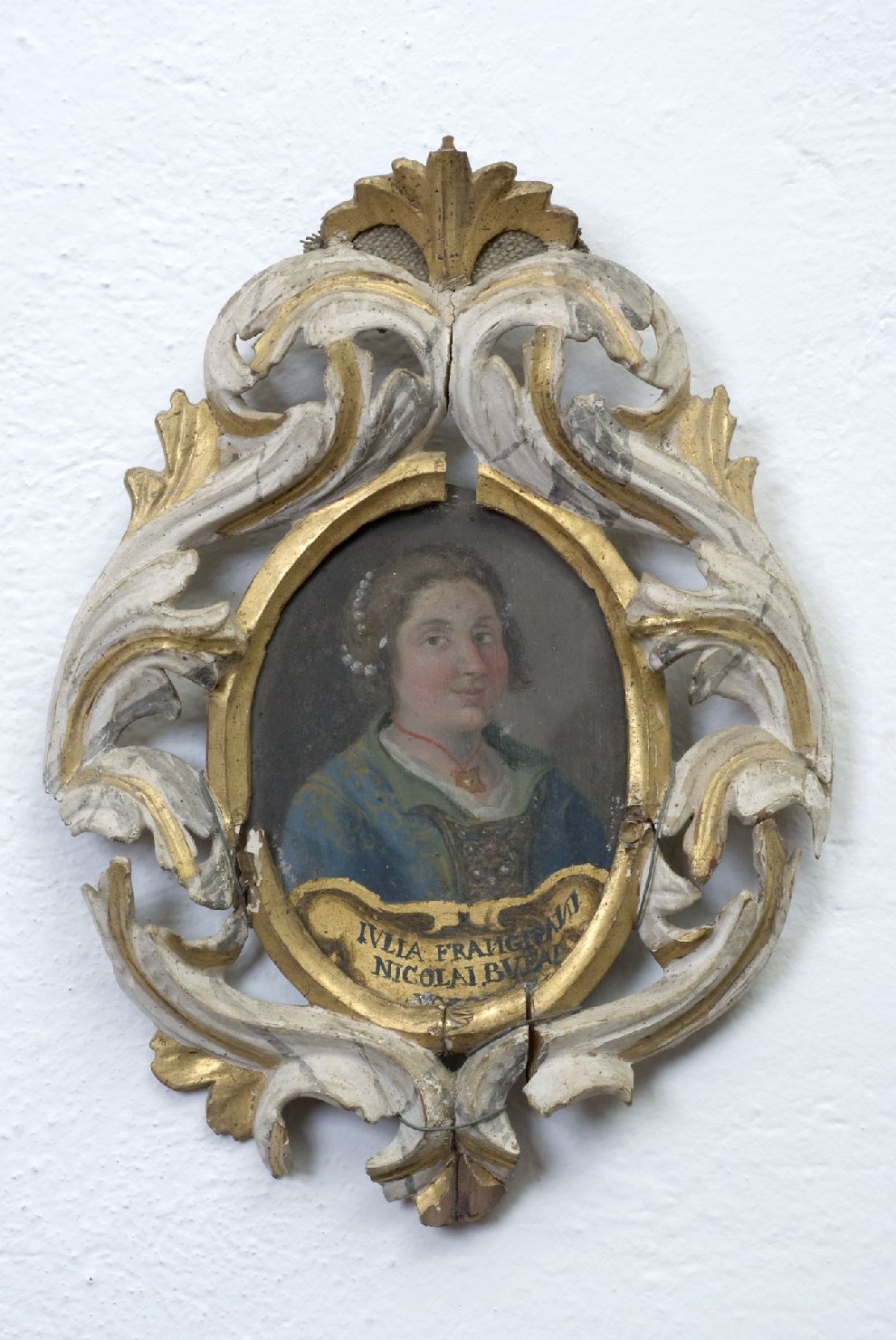 Ritratto di Giulia Frangipani (dipinto, elemento d'insieme) - ambito tifernate, bottega Europa centrale (sec. XVIII)