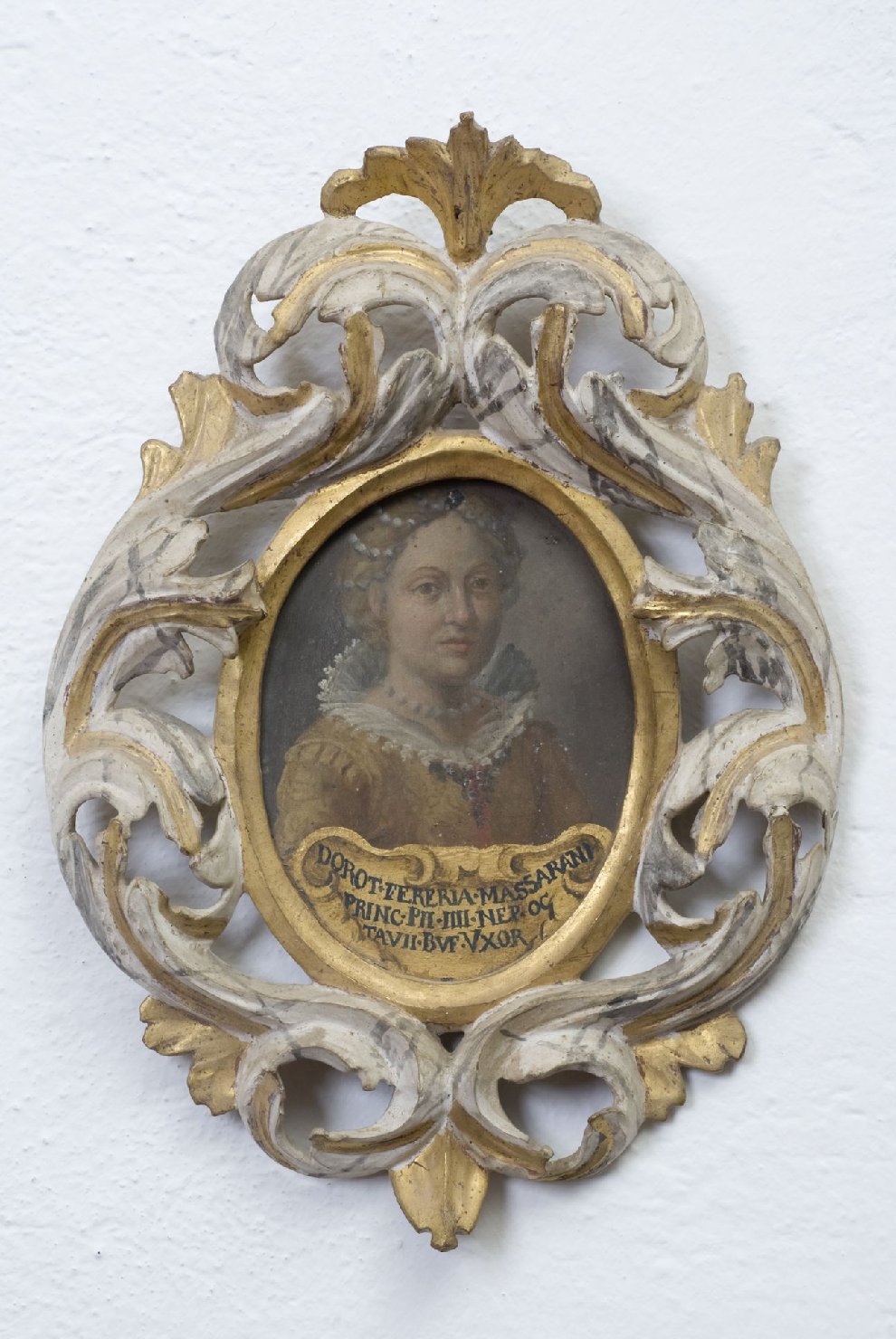 Ritratto di Dorotea Ferreri principessa di Masserano (dipinto, elemento d'insieme) - ambito tifernate, bottega Europa centrale (sec. XVIII)