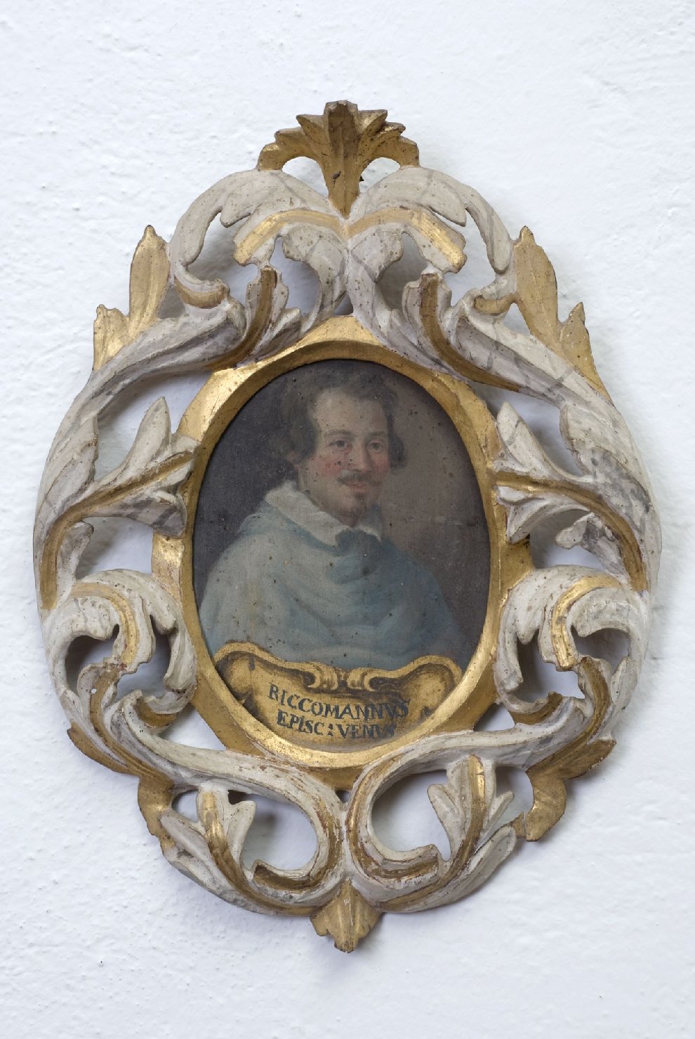 Ritratto del vescovo Riccomanno Bufalini (dipinto, elemento d'insieme) - ambito tifernate, bottega Europa centrale (sec. XVIII)