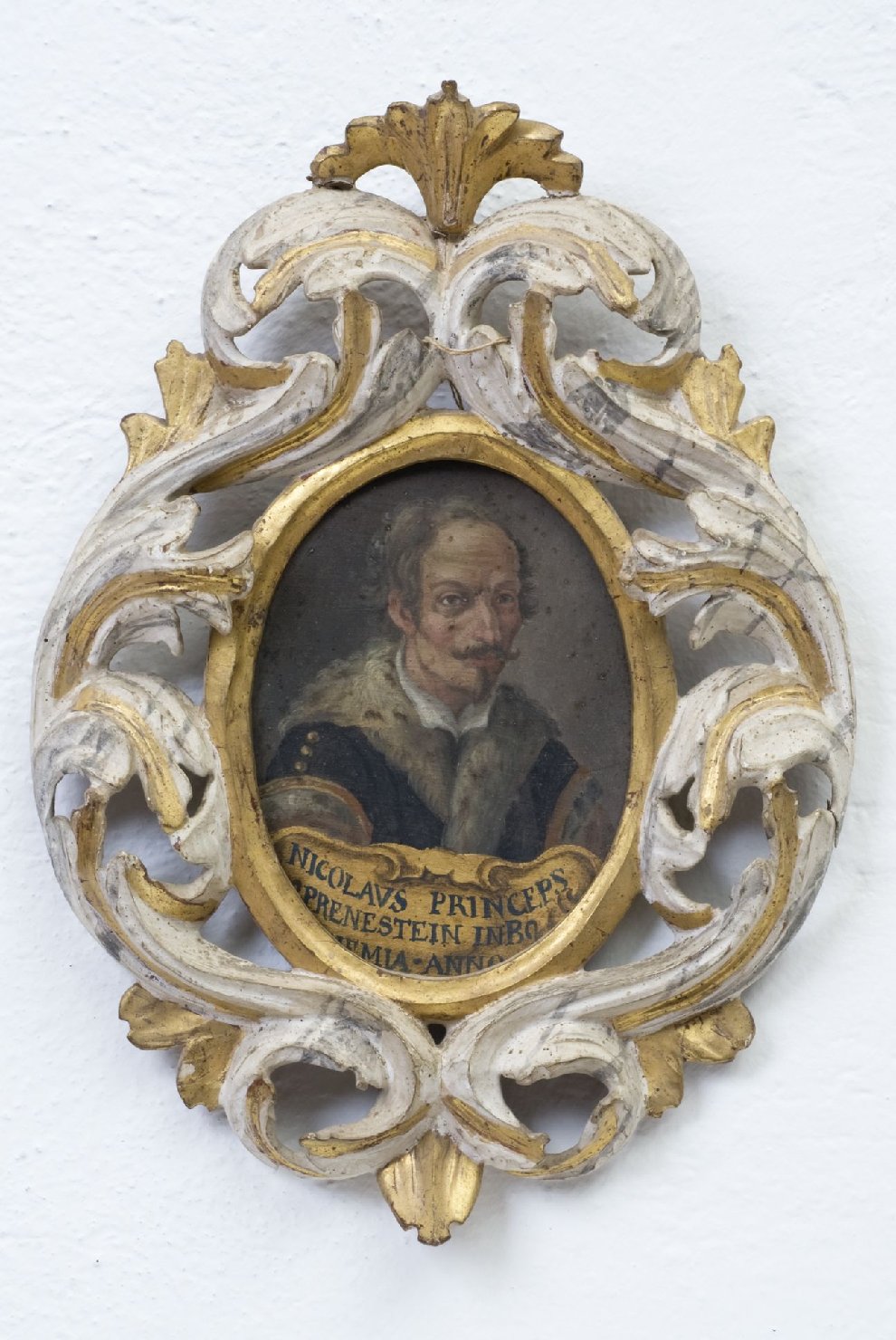 Ritratto del principe Nicolò di Prenestein (dipinto, elemento d'insieme) - ambito tifernate, bottega Europa centrale (sec. XVIII)