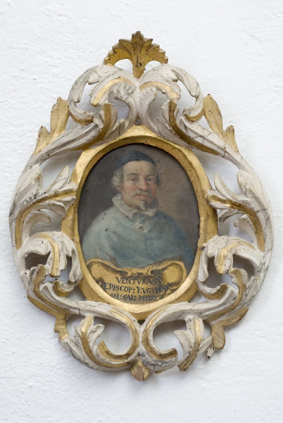 Ritratto del vescovo Ventura (?) (dipinto, elemento d'insieme) - ambito tifernate, bottega Europa centrale (sec. XVIII)