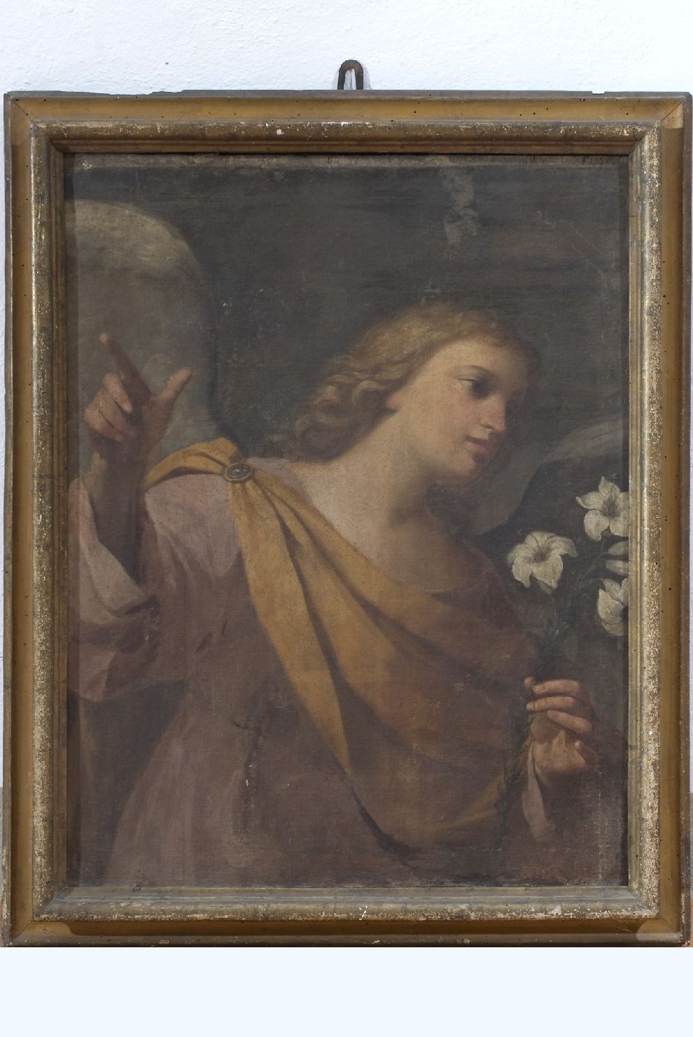 San Gabriele arcangelo (dipinto, opera isolata) - ambito romano (sec. XVI)