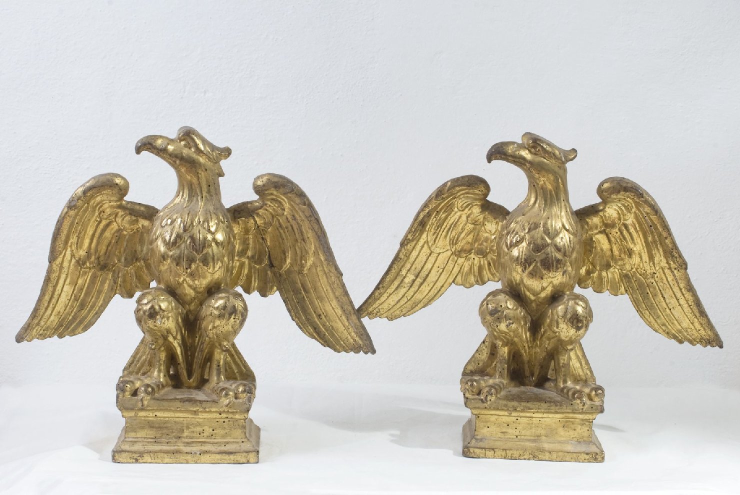 aquila (scultura, serie) - bottega Italia centrale (sec. XVIII)