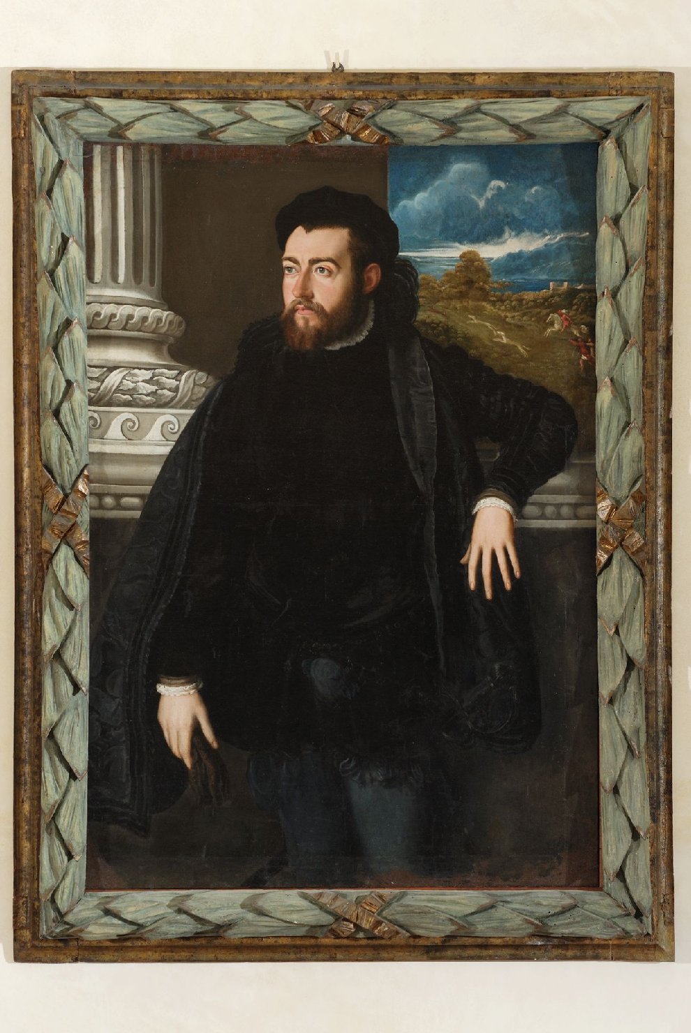 Ritratto di Ottavio Bufalini (?) (dipinto, elemento d'insieme) di Maestro Marcello di Città di Castello, Maestro Salvadore di Sansepolcro, Maestro Tanaccioli - ambito Italia centrale (fine/ inizio sec. XVIII, secc. XVII/ XVIII)