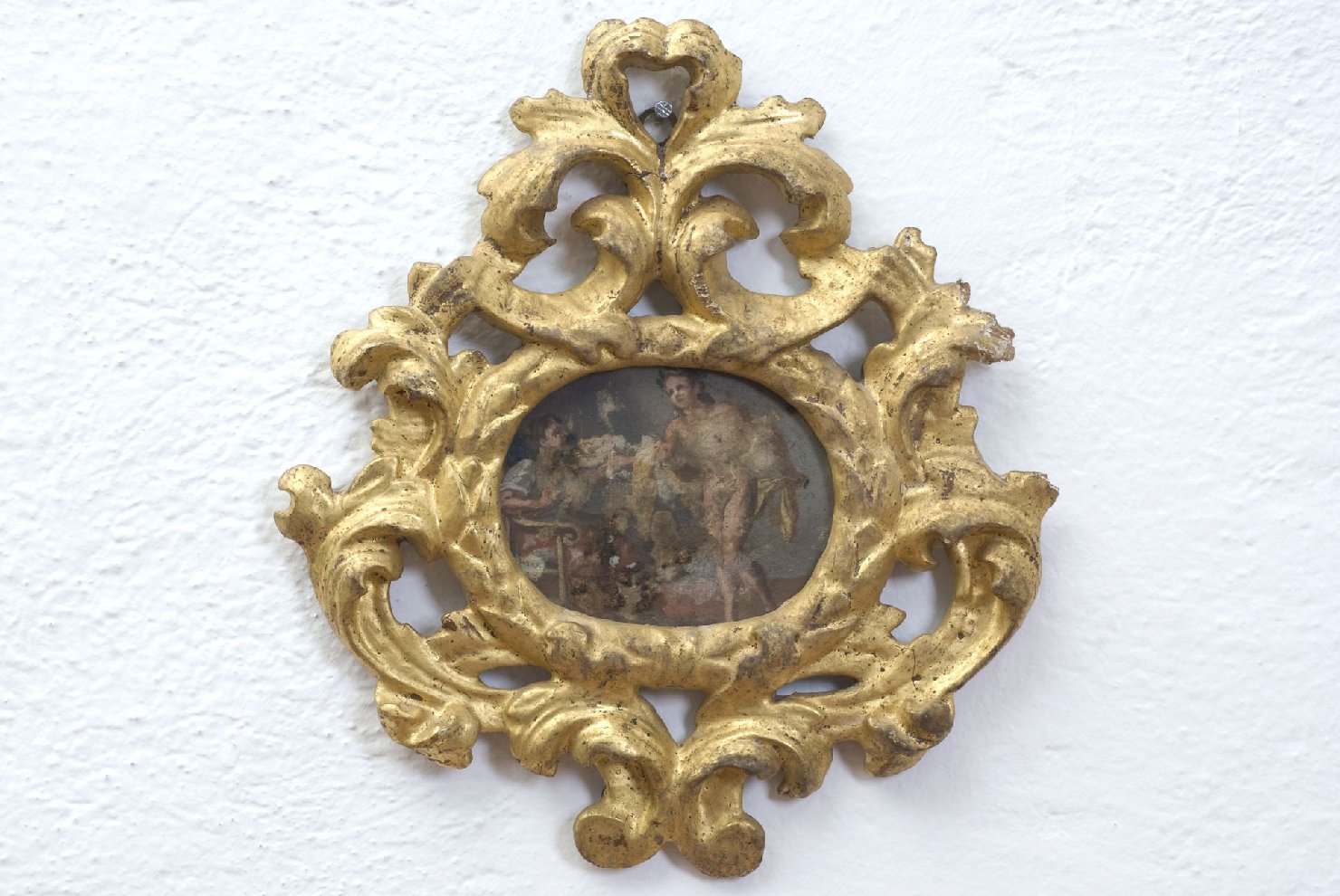storia mitologica (dipinto, elemento d'insieme) di Matteucci Giuseppe (attribuito), Angelucci, Luca Antonio (attribuito) (fine/ inizio secc. XVII/ XVIII)