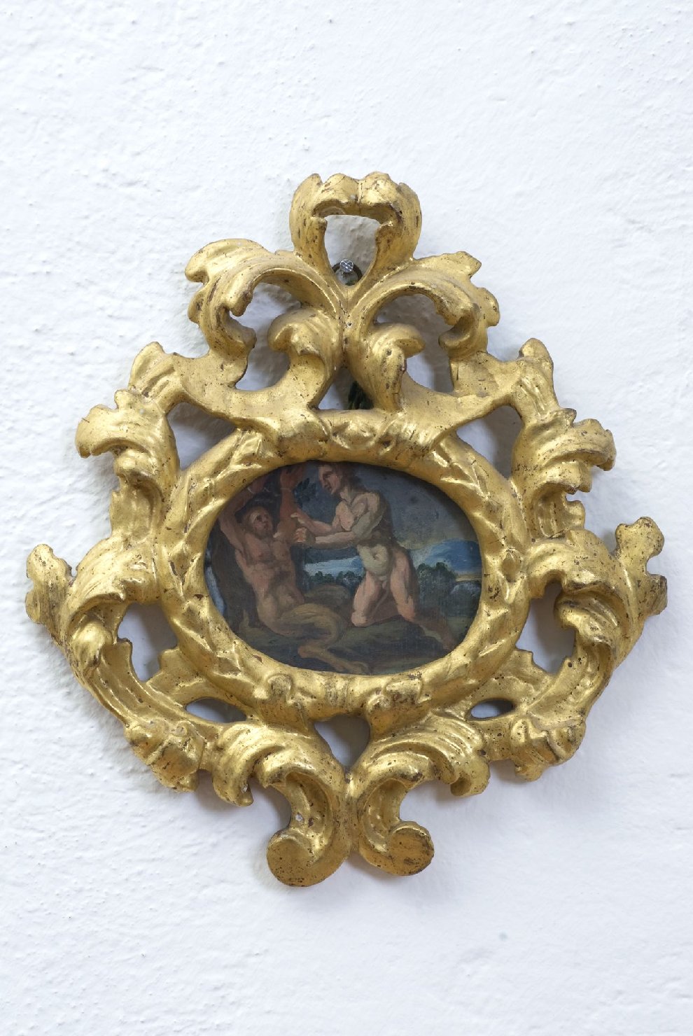 Apollo e Marsia (dipinto, elemento d'insieme) di Matteucci Giuseppe (attribuito), Angelucci, Luca Antonio (attribuito) (fine/ inizio secc. XVII/ XVIII)
