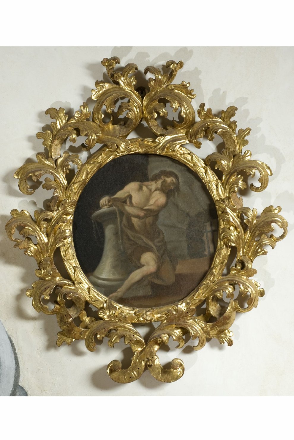 Cristo flagellato (dipinto, elemento d'insieme) di Matteucci Giuseppe (attribuito), Angelucci, Luca Antonio (attribuito) (fine/ inizio secc. XVII/ XVIII)