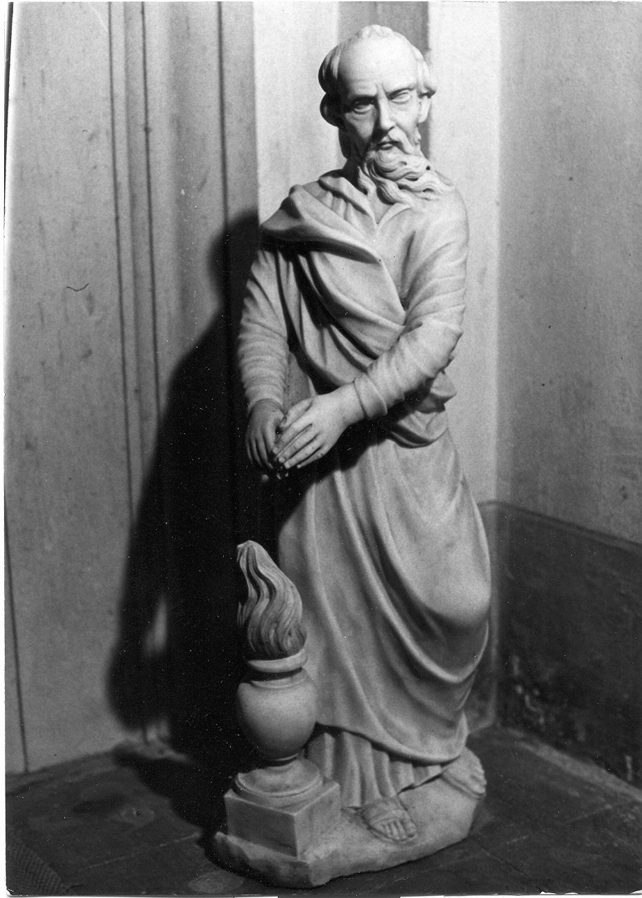 profeta (?) (scultura, opera isolata) - bottega romana (sec. XVII)