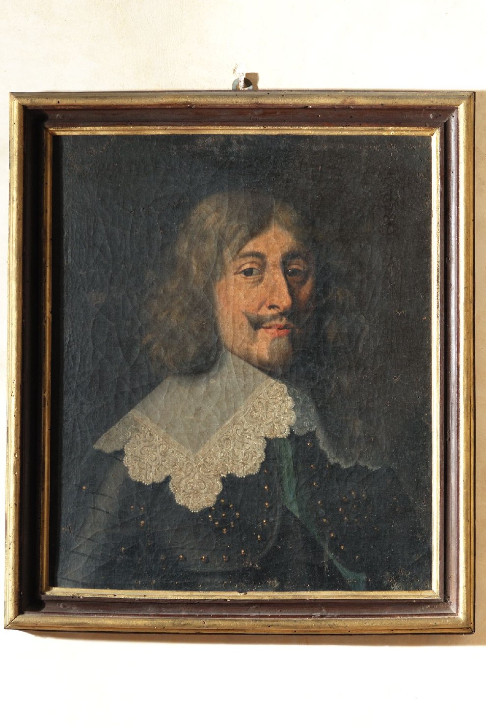 maresciallo Francois de Bassonpierre, Ritratto di gentiluomo, Ritratto del Marchese de Bassonpierre (dipinto, elemento d'insieme) - ambito francese (metà sec. XVII)