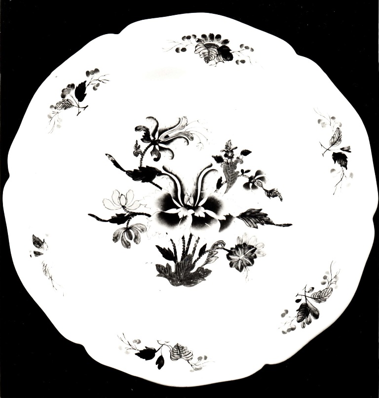 soggetto assente (servizio di piatti, insieme) - bottega Italia centrale (fine sec. XVIII)